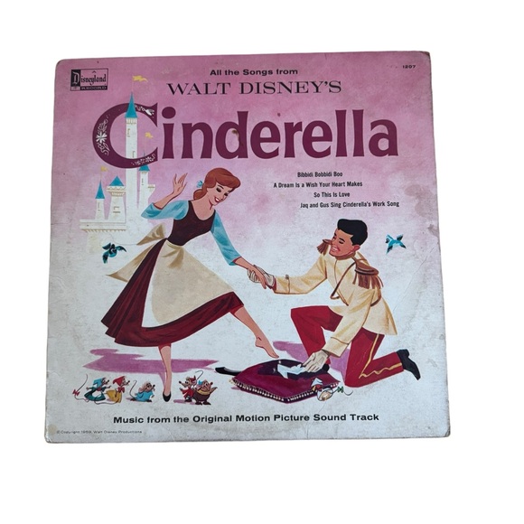 Cinderella Vintage Vinyl Record - Picture 1 of 5